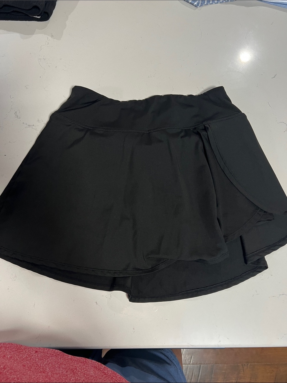 SHEIN Black Active Skirt with Inner Shorts